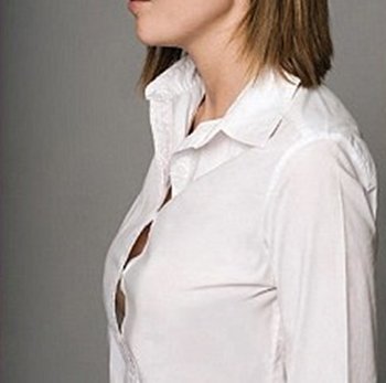 open blouse