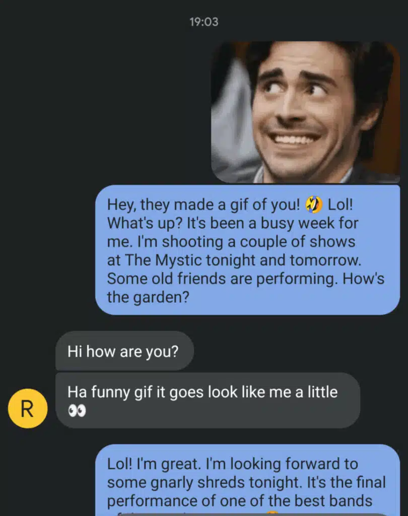 should I text him