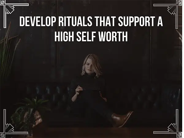 High Self worth as a classy woman