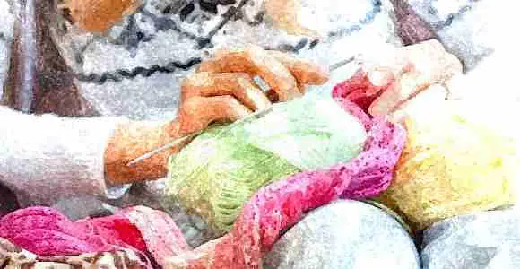 hobby for women knitting