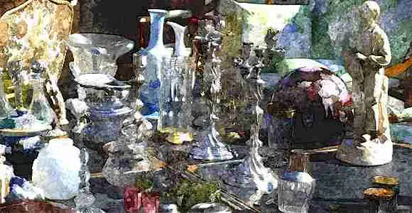 hobby for women collecting antiques