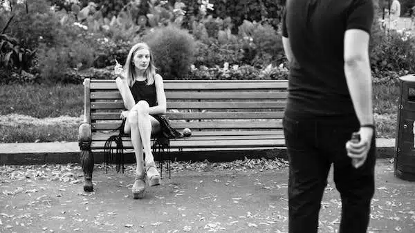 when men look at other women