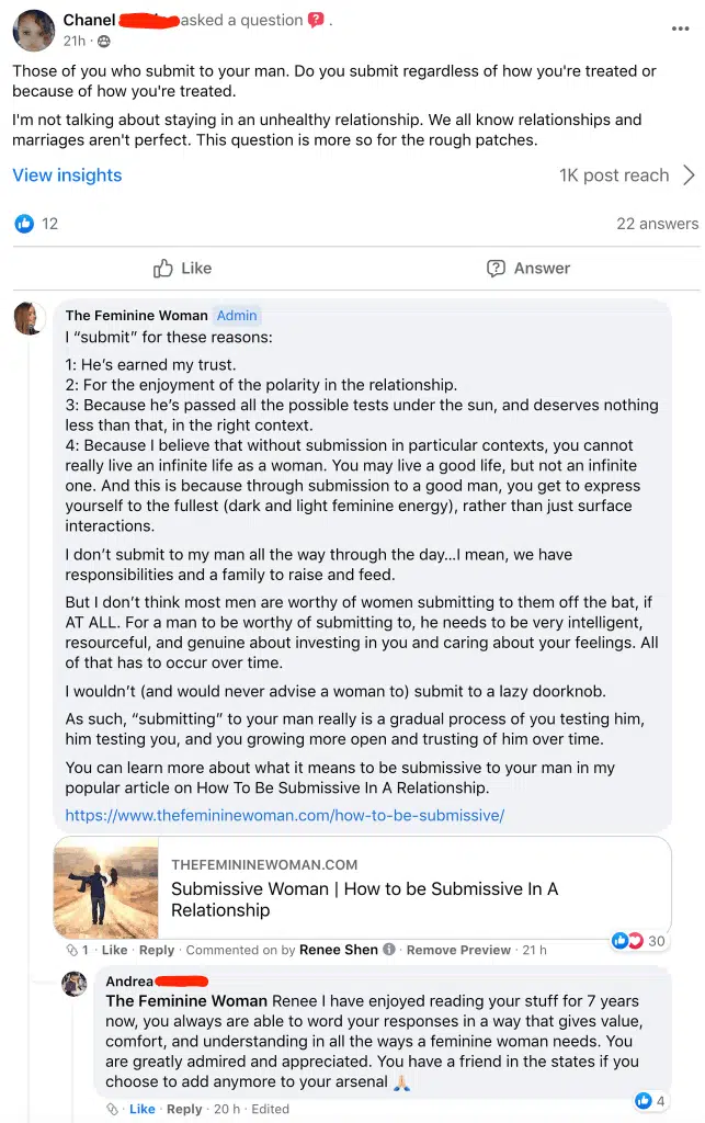 why be submissive