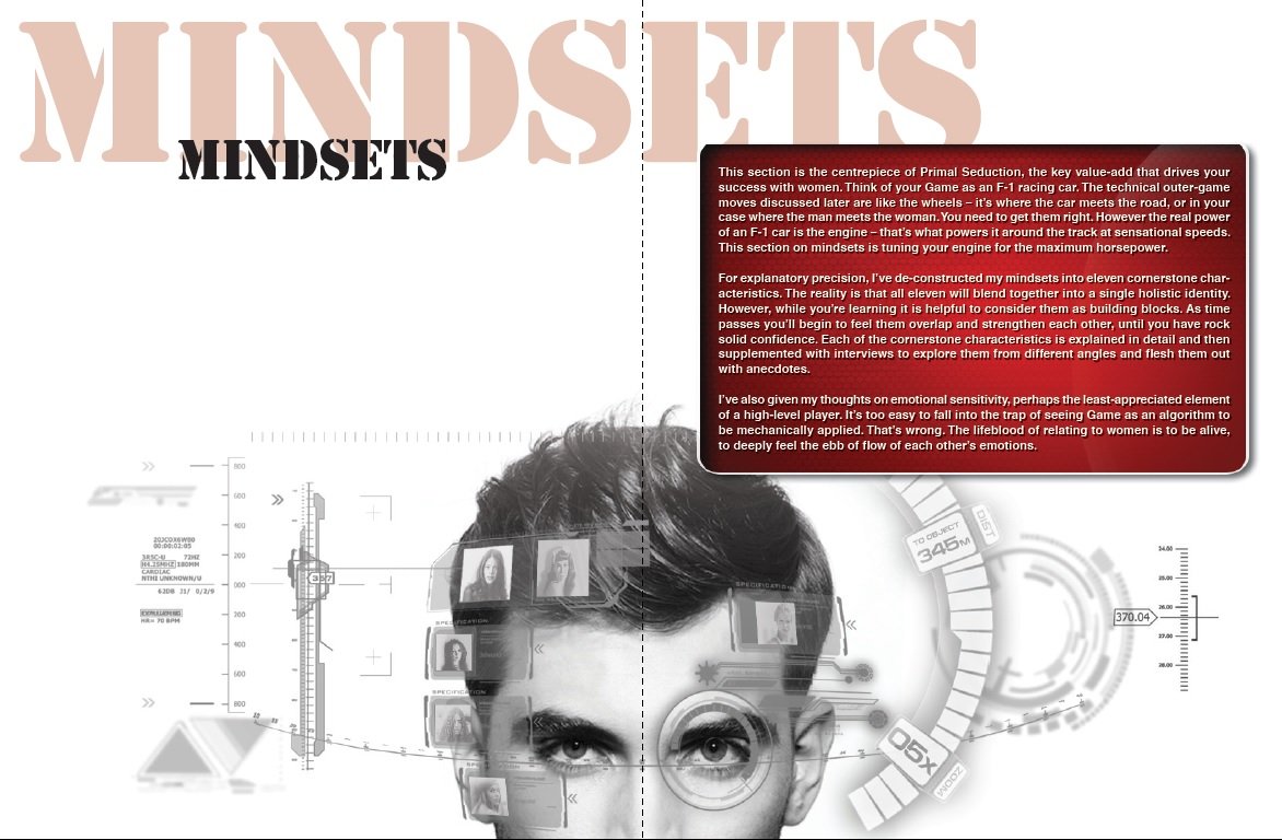 The book is divided into four big sections - Context, Mindsets, Mechanics and Action Plan
